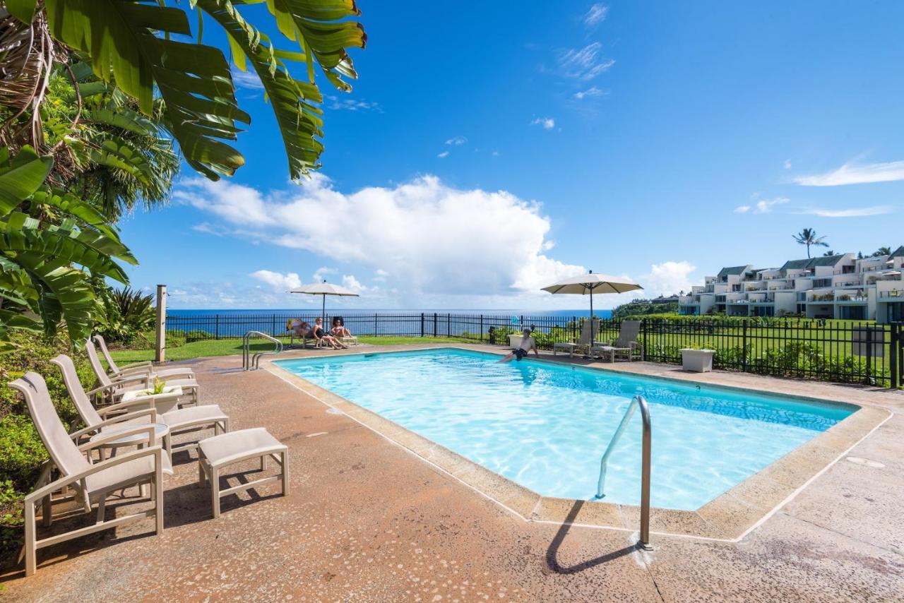 Puu Poa Ocean Bluff Condo, Incredible Views, Walk To Beaches, Pool & Tennis Princeville Exteriör bild