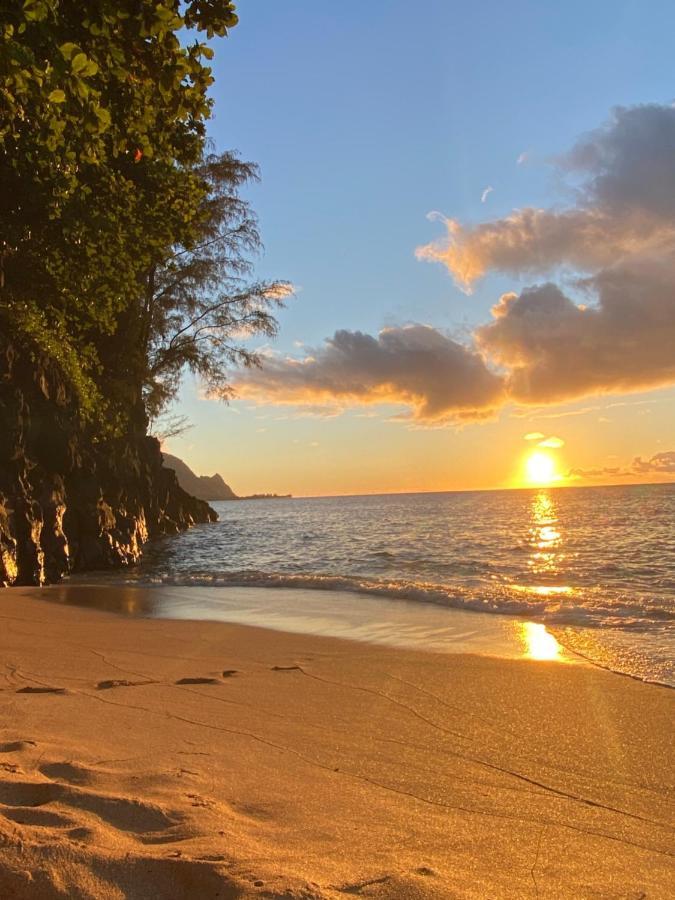 Puu Poa Ocean Bluff Condo, Incredible Views, Walk To Beaches, Pool & Tennis Princeville Exteriör bild
