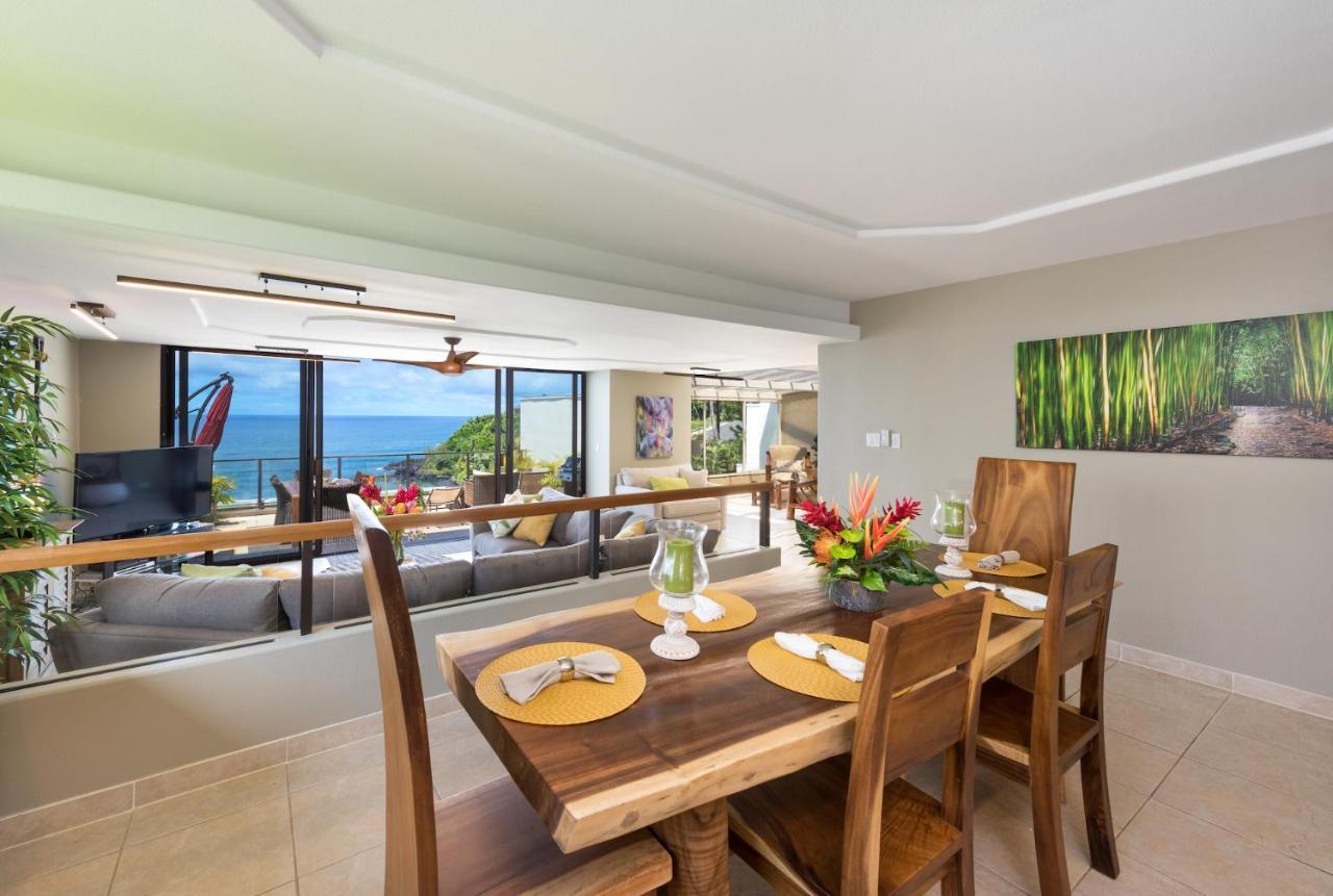 Puu Poa Ocean Bluff Condo, Incredible Views, Walk To Beaches, Pool & Tennis Princeville Exteriör bild